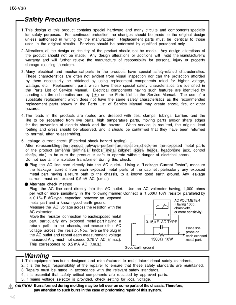 Jvc-UXV-30-Service-Manual电路原理图.pdf_第2页