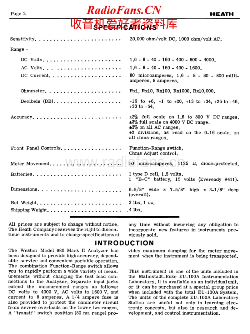 Heathkit-EUP-26-Schematic电路原理图.pdf_第1页