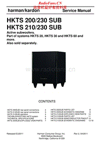 Harman-Kardon-HKTS-200-230-Service-Manual电路原理图.pdf