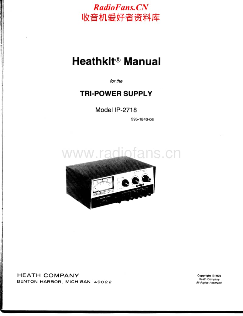 Heathkit-IP-2718-Manual电路原理图.pdf_第2页