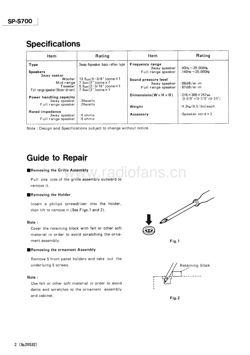 Jvc-SPS-700-Service-Manual电路原理图.pdf_第2页