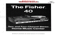 Fisher-40-Service-Manual电路原理图.pdf