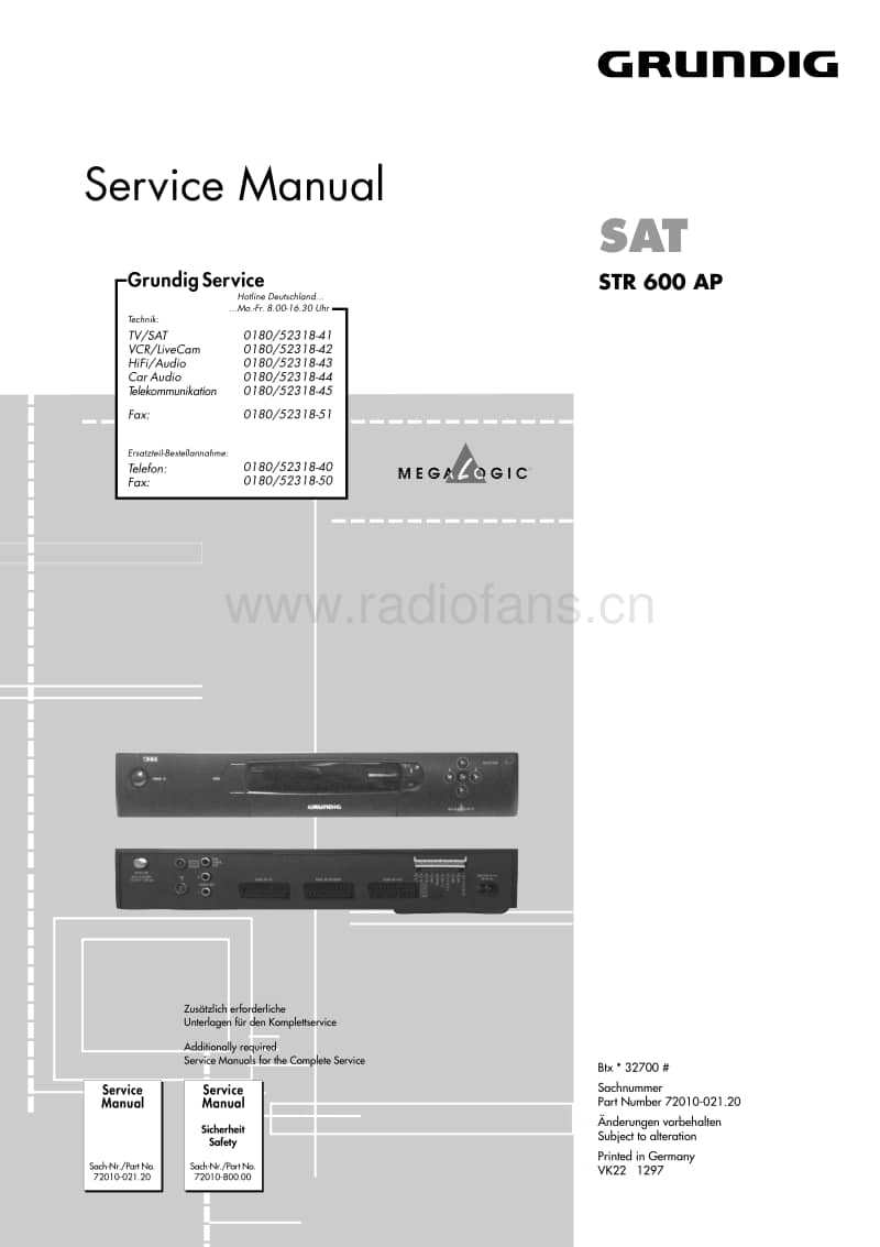 Grundig-STR-600-AP-Service-Manual电路原理图.pdf_第1页