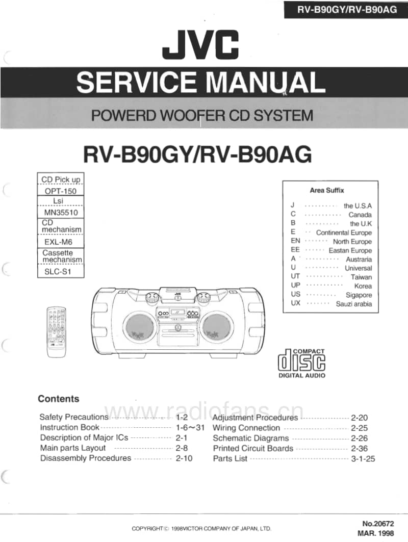 Jvc-RVB-90-GY-Service-Manual电路原理图.pdf_第1页