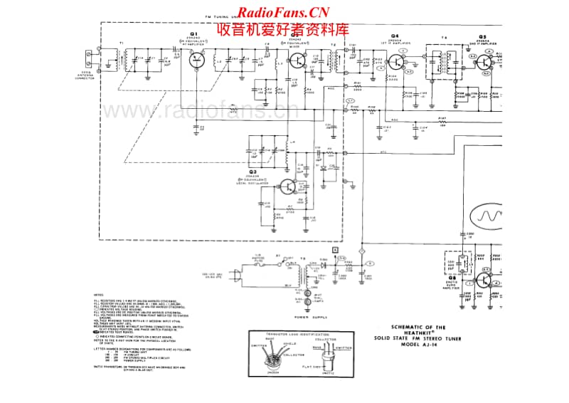 Heathkit-AJ-14-Schematic电路原理图.pdf_第1页