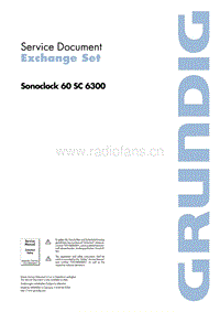 Grundig-Sonoclock-60-SC-6300-Service-Manual电路原理图.pdf