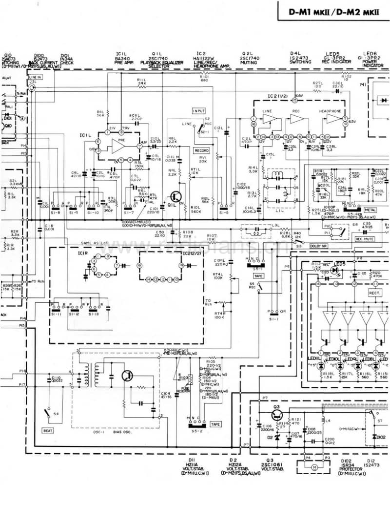 Hitachi-DM-2-Mk2-Schematic电路原理图.pdf_第3页