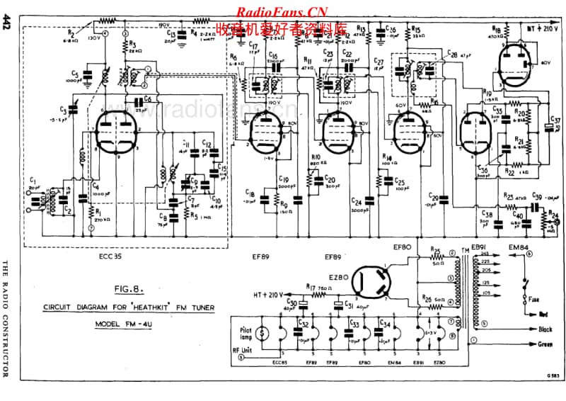 Heathkit-FM-4U-Schematic电路原理图.pdf_第1页