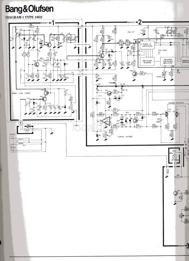 Bang-Olufsen-Beocenter_5000-Service-Manual电路原理图.pdf_第2页