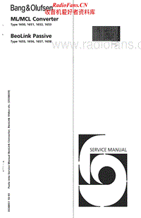 Bang-Olufsen-Beolink_passive-Service-Manual电路原理图.pdf
