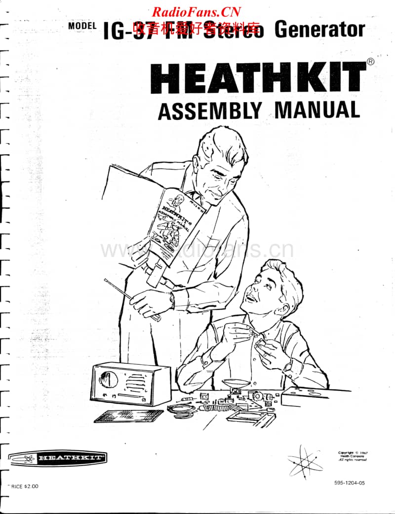 Heathkit-IG-37-Manual电路原理图.pdf_第1页