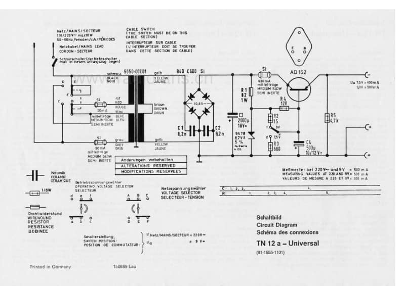 Grundig-TN-12-A-Service-Manual电路原理图.pdf_第1页