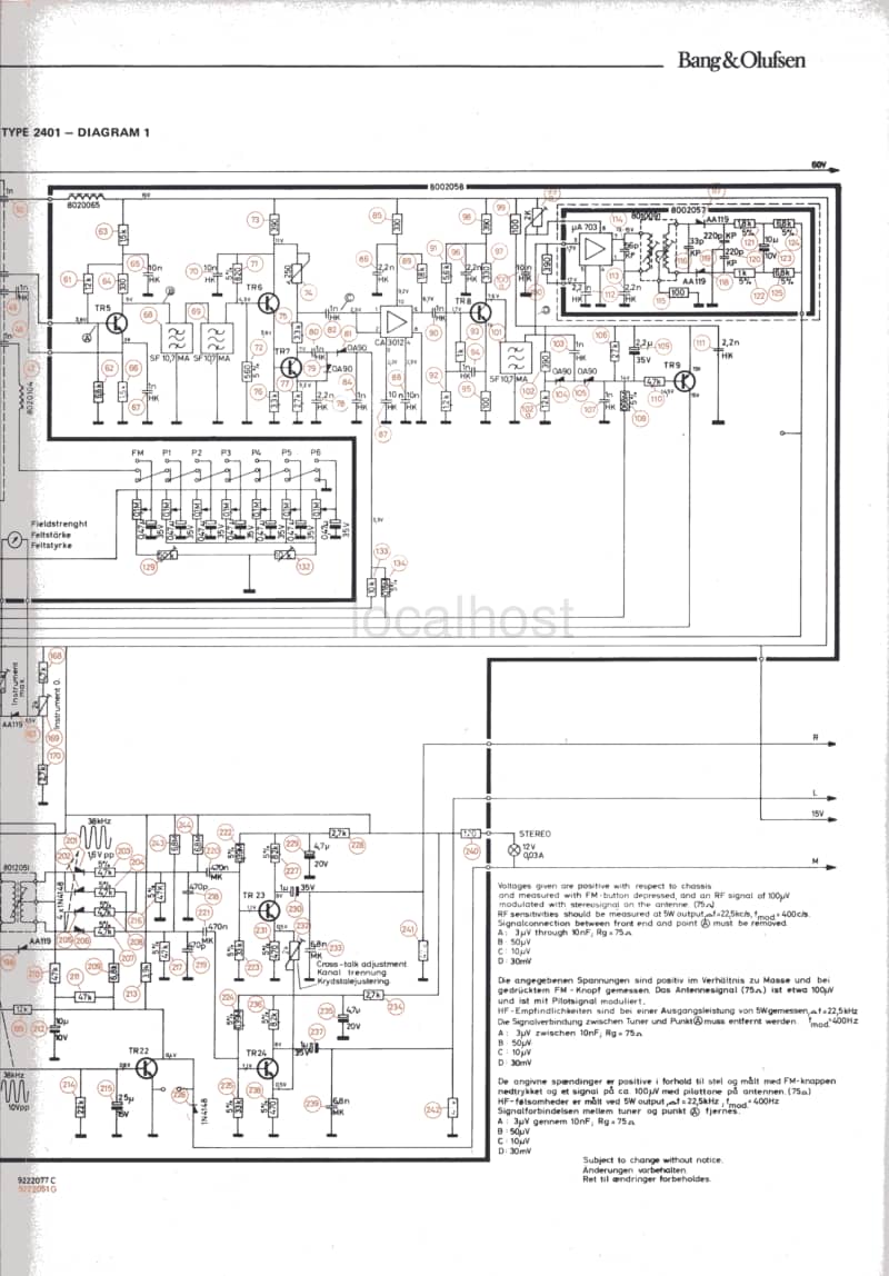 Bang-Olufsen-Beocenter_3500-Service-Manual电路原理图.pdf_第3页