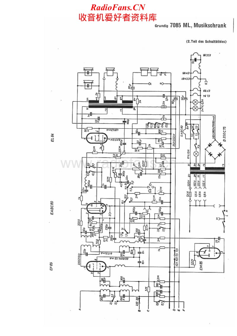 Grundig-7085-ML-Schematic电路原理图.pdf_第2页