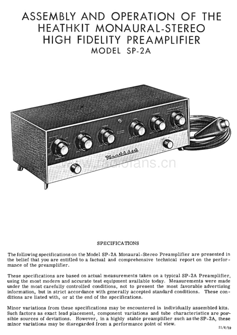 Heathkit-SP-2A-Assembly-Operation电路原理图.pdf_第3页