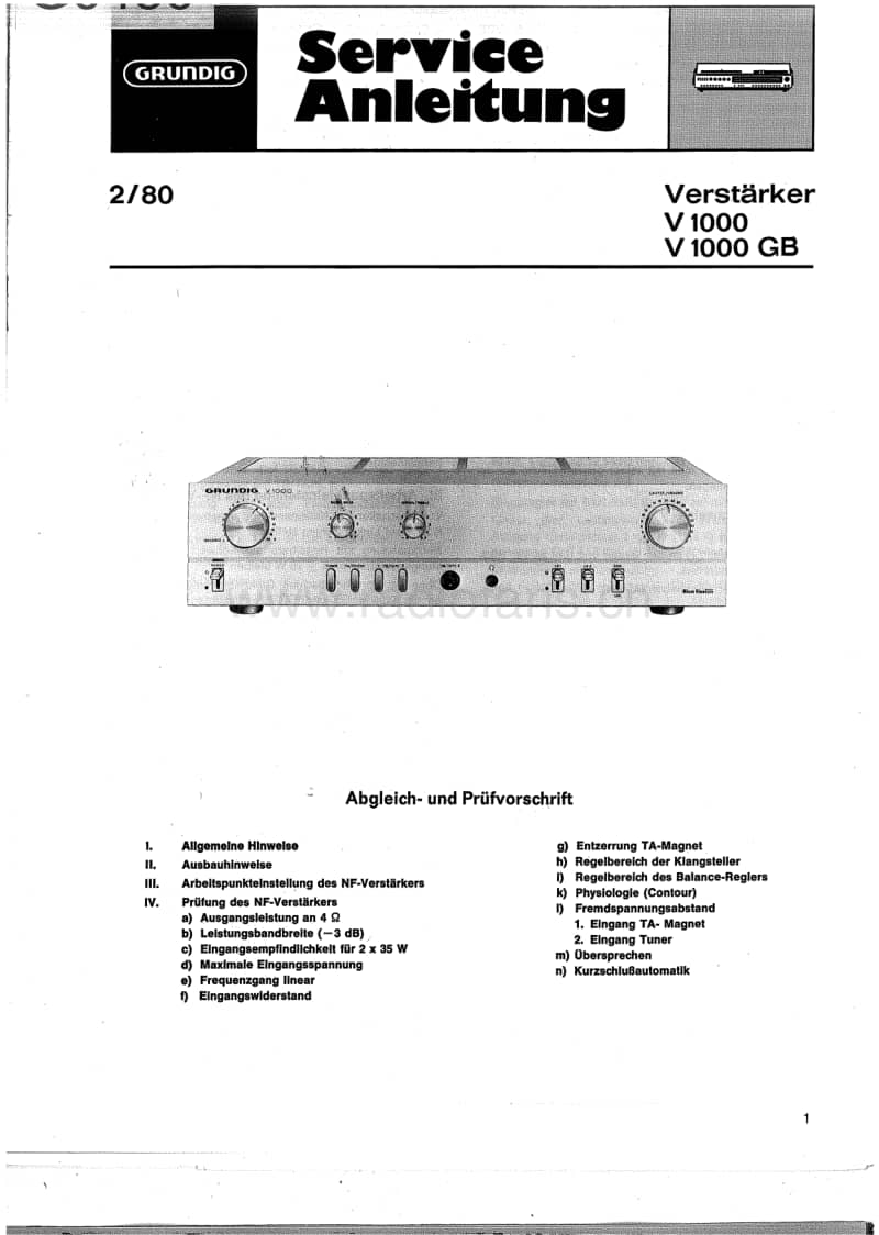 Grundig-V-1000-GB-Service-Manual电路原理图.pdf_第1页