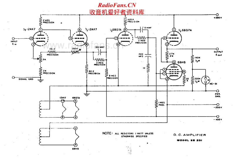 Heathkit-ES-01-Schematic电路原理图.pdf_第1页