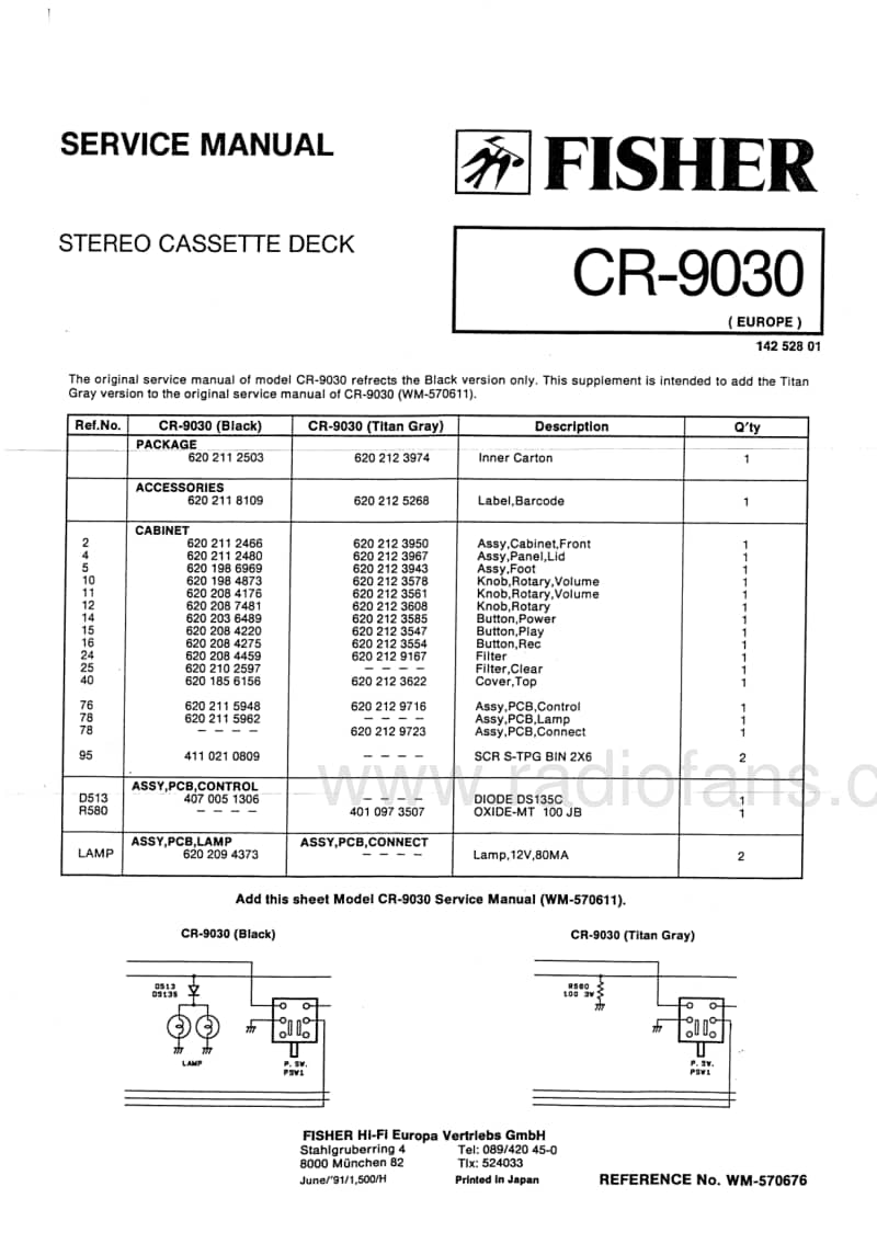 Fisher-CR-9030-Service-Manual电路原理图.pdf_第3页