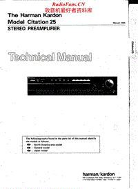 Harman-Kardon-Citation_25-Service-Manual电路原理图.pdf