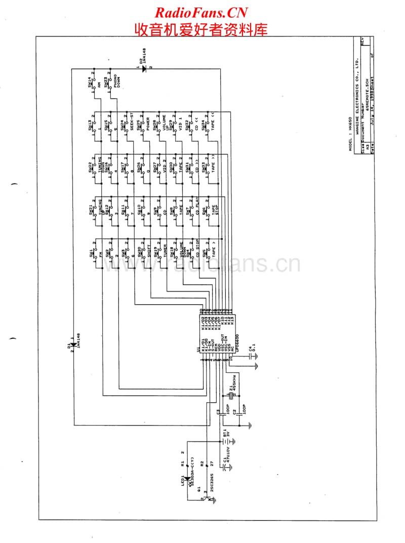 Harman-Kardon-HK-650-Schematic电路原理图.pdf_第1页