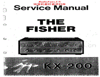 Fisher-KX-200-Service-Manual电路原理图.pdf