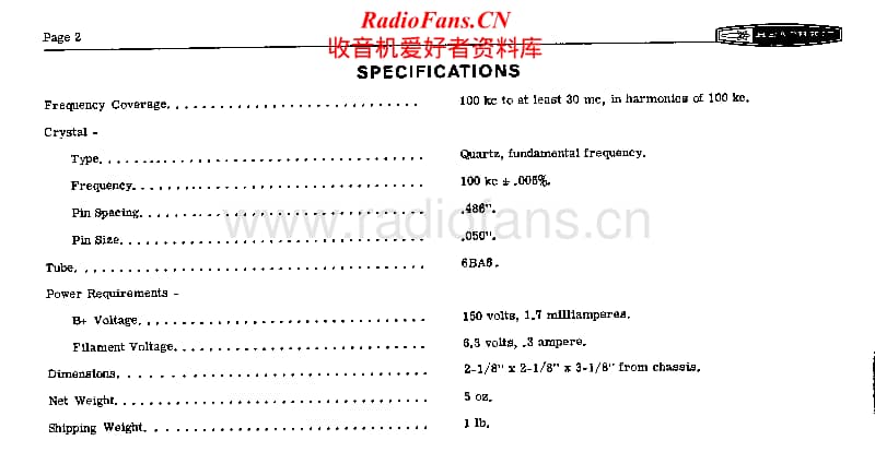 Heathkit-HRA-10-Manual电路原理图.pdf_第1页