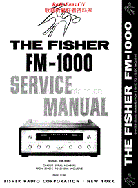 Fisher-FM-1000-Service-Manual电路原理图.pdf
