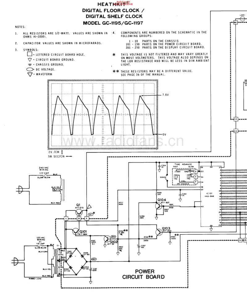 Heathkit-GC-1197-Schematic电路原理图.pdf_第1页