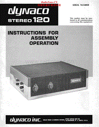 Dynaco-ST-120-Service-Manual电路原理图.pdf