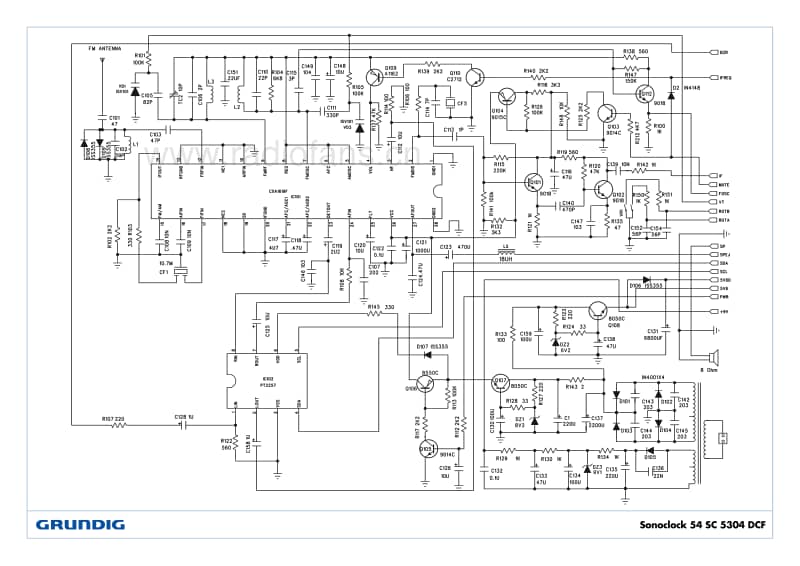 Grundig-Sonoclock-54-SC-5304-Service-Manual电路原理图.pdf_第3页