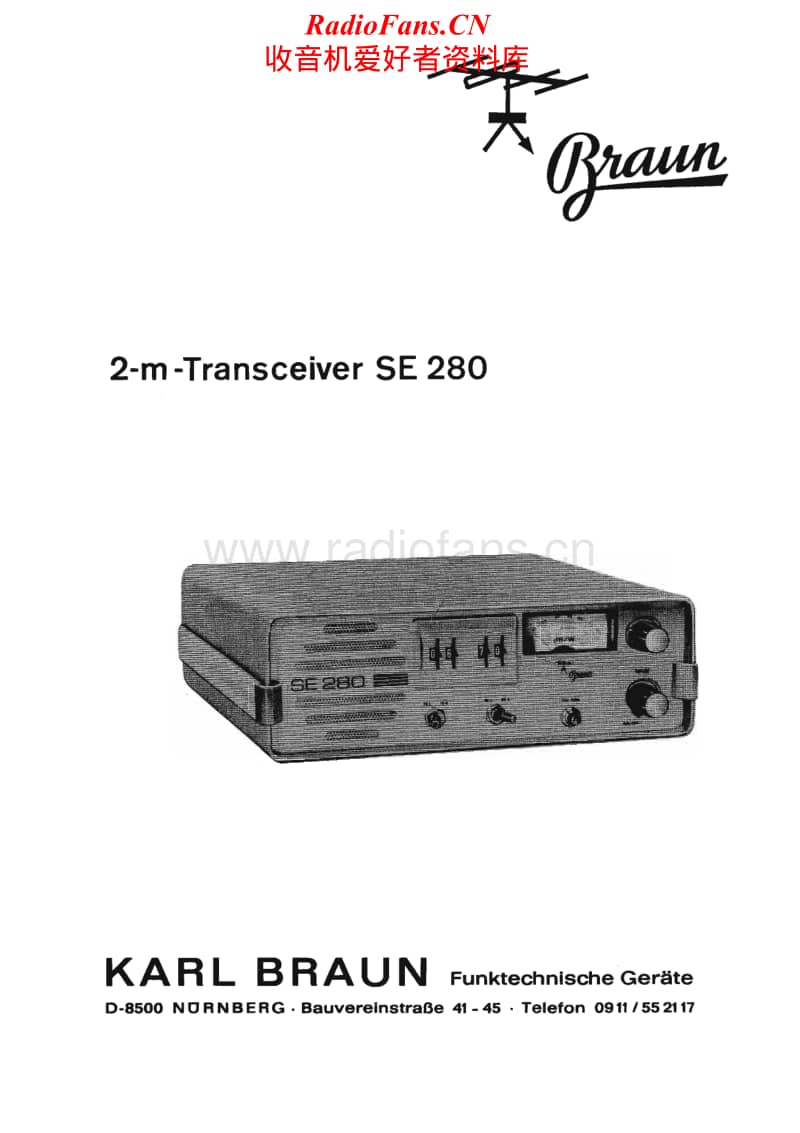 Braun-SE-280-Service-Manual电路原理图.pdf_第1页