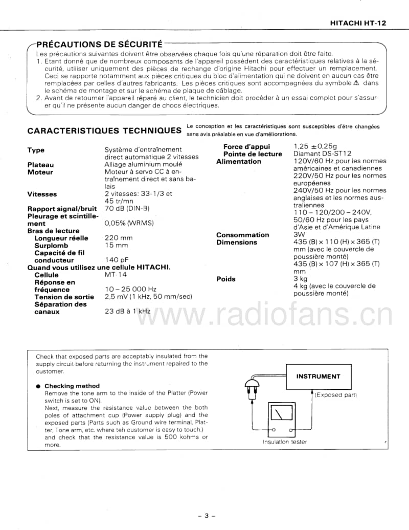 Hitachi-HT-12-Service-Manual电路原理图.pdf_第3页