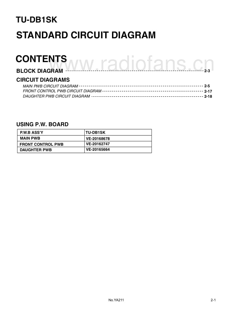 Jvc-TUDB-1-SK-Schematic电路原理图.pdf_第1页