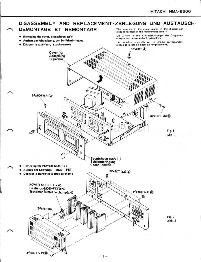 Hitachi-HMA-6500-Service-Manual(1)电路原理图.pdf_第3页