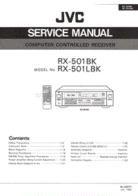 Jvc-RX-501-LBK-Service-Manual电路原理图.pdf