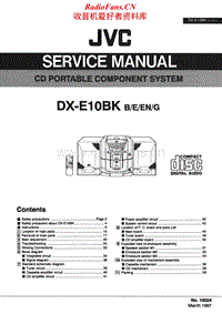 Jvc-DXE-10-BK-Service-Manual(1)电路原理图.pdf
