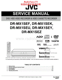 Jvc-DRMX-1-SEU-Service-Manual电路原理图.pdf