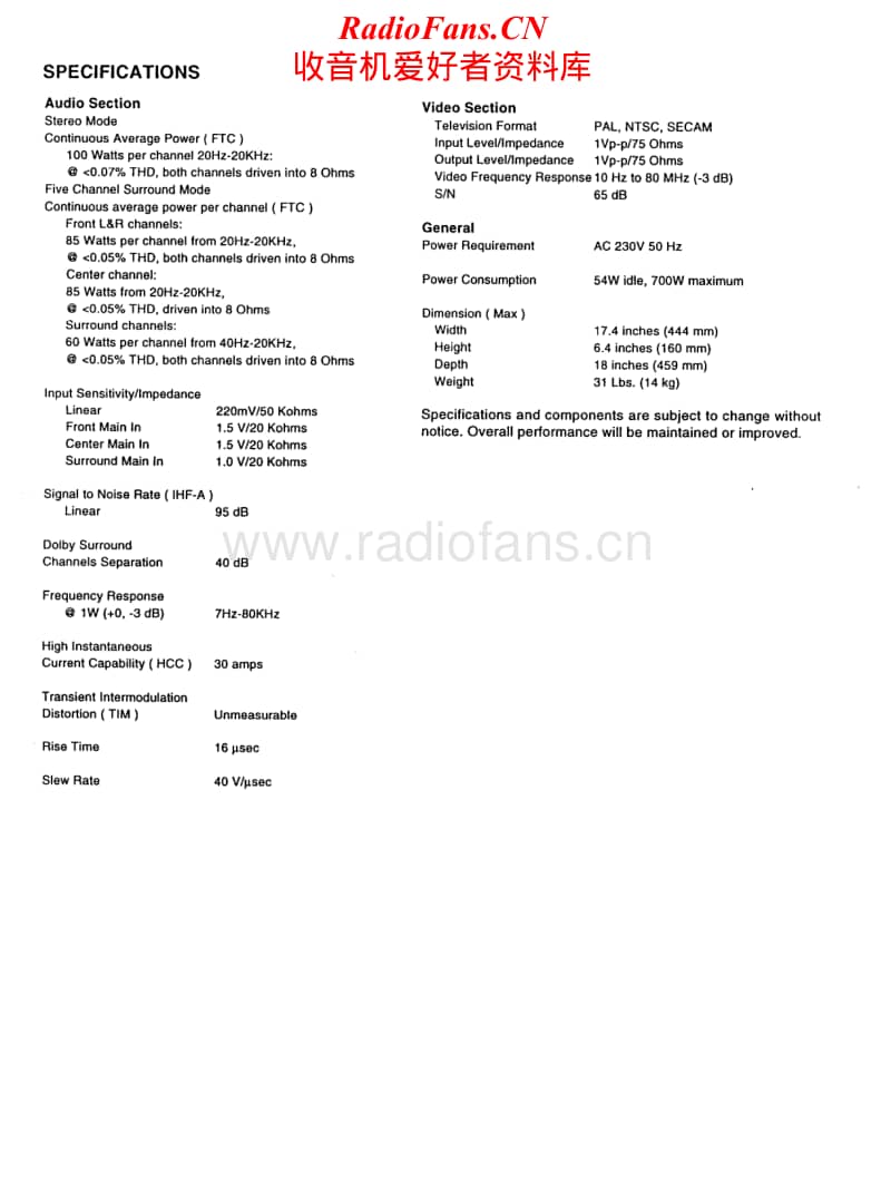 Harman-Kardon-AVI-250-Service-Manual电路原理图.pdf_第2页