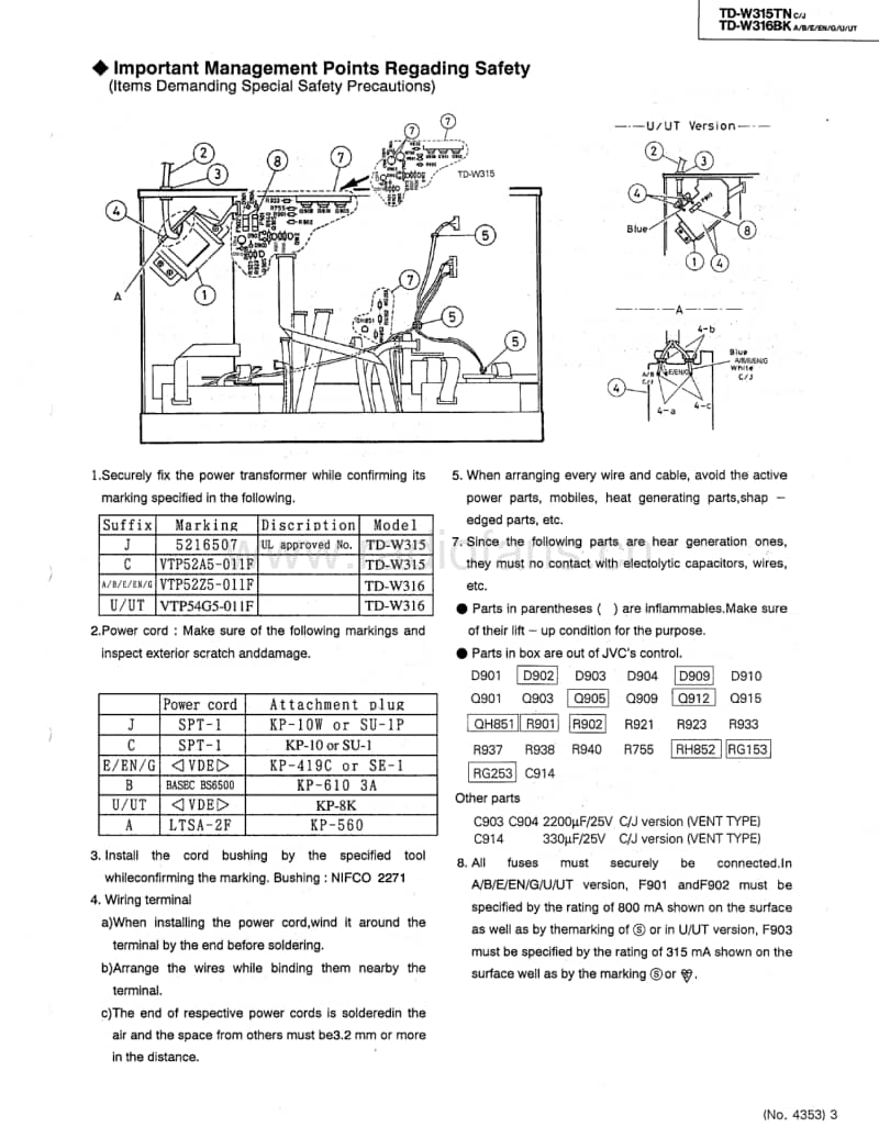 Jvc-TDW-315-TN-Service-Manual电路原理图.pdf_第3页