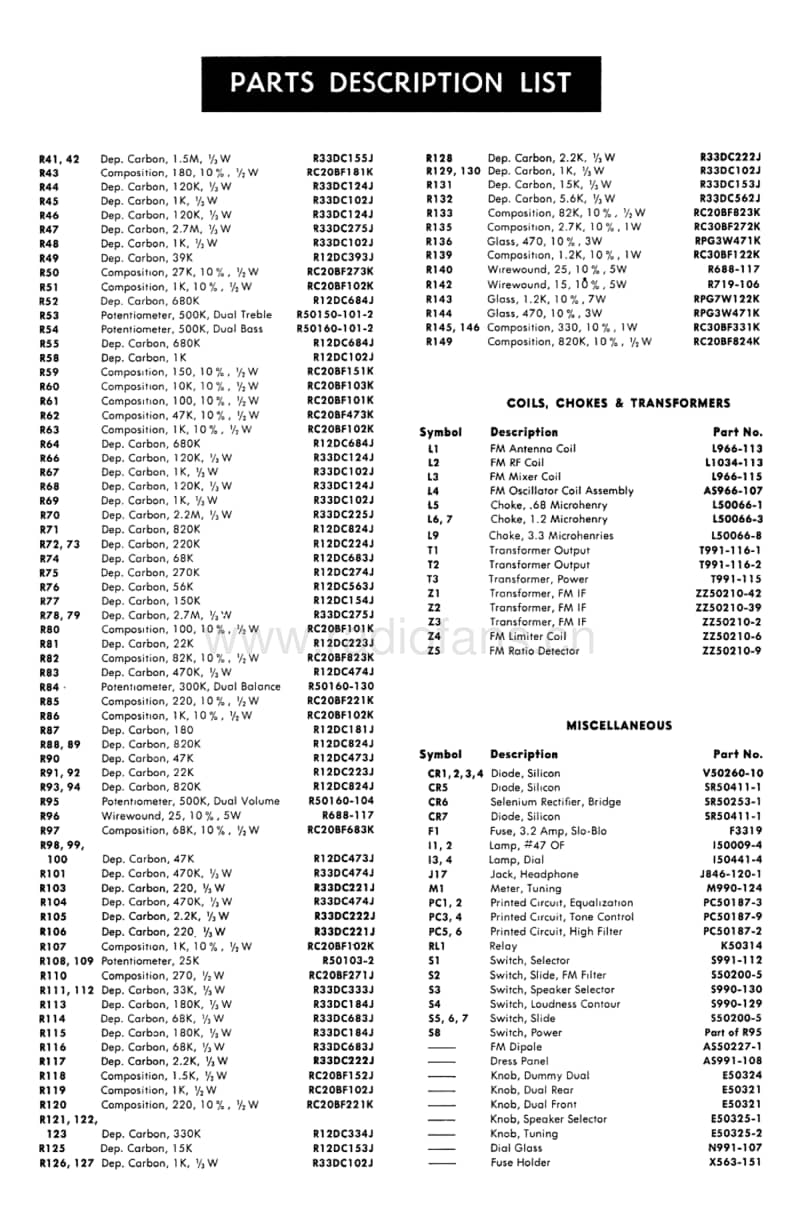 Fisher-500-C-Service-Manual电路原理图.pdf_第3页