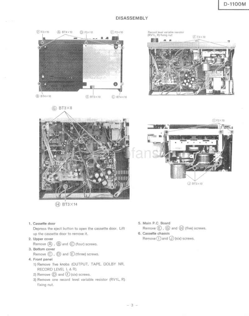 Hitachi-D-1100-M-Service-Manual电路原理图.pdf_第3页