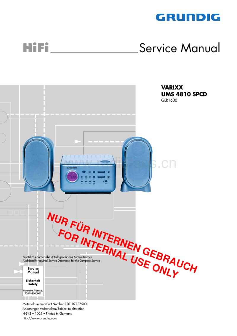 Grundig-UMS-4810-SPCD-Service-Manual电路原理图.pdf_第1页