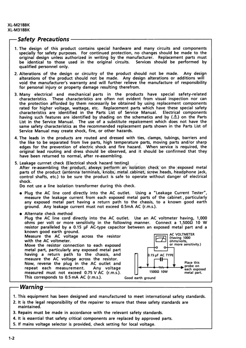 Jvc-XLM-318-Service-Manual电路原理图.pdf_第2页