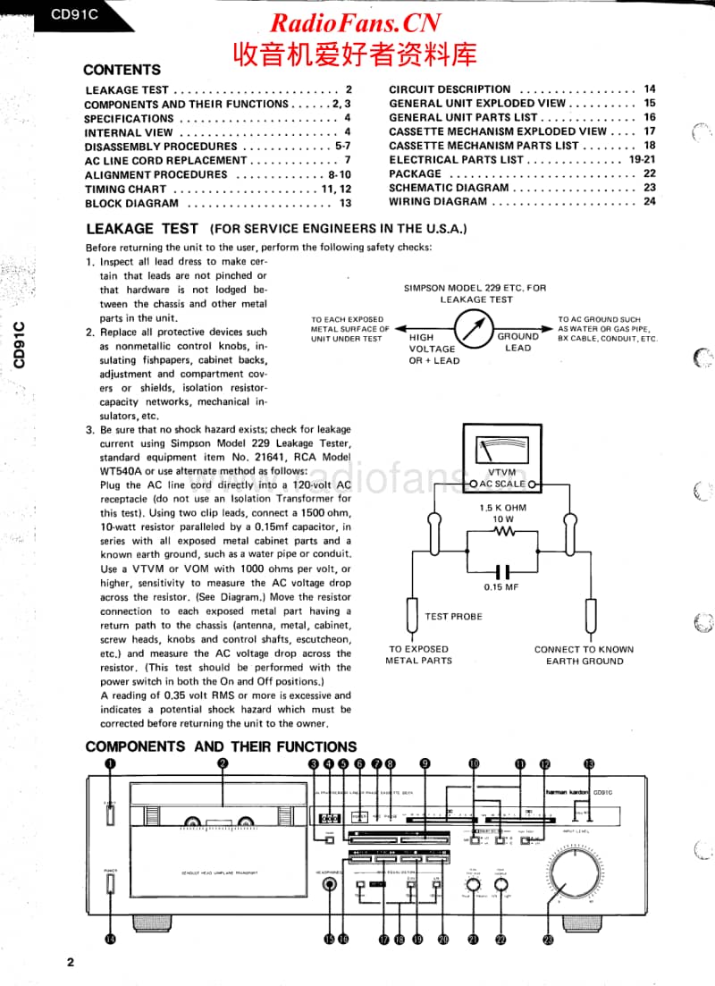 Harman-Kardon-CD-91-C-Service-Manual电路原理图.pdf_第2页