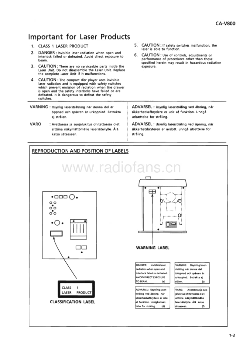 Jvc-CAV-800-Service-Manual电路原理图.pdf_第3页