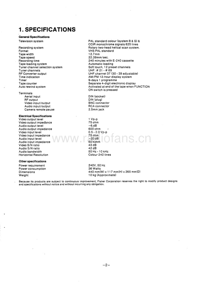 Fisher-FVHP-715-Service-Manual电路原理图.pdf_第3页