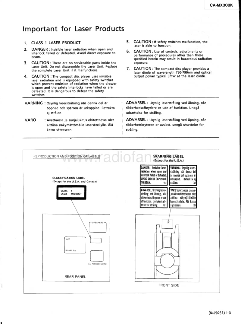 Jvc-CAMX-30-BK-Service-Manual电路原理图.pdf_第3页