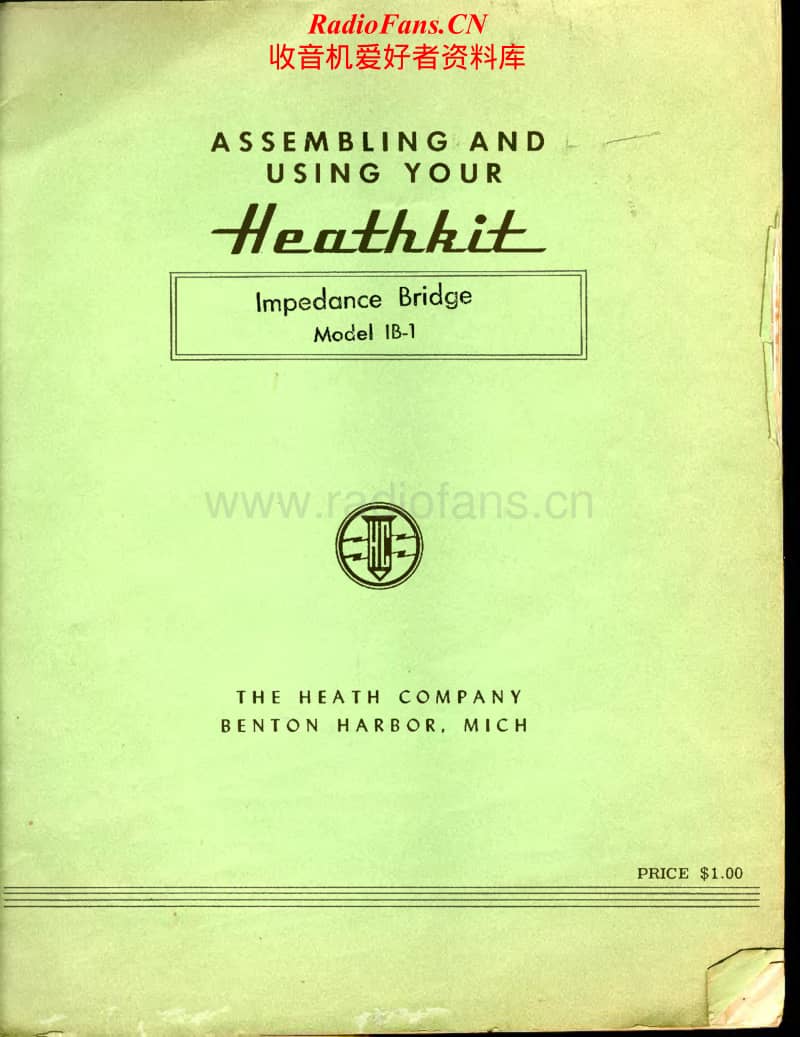 Heathkit-IB-1-Manual电路原理图.pdf_第1页