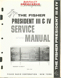 Fisher-PRESIDENT-4-Service-Manual电路原理图.pdf
