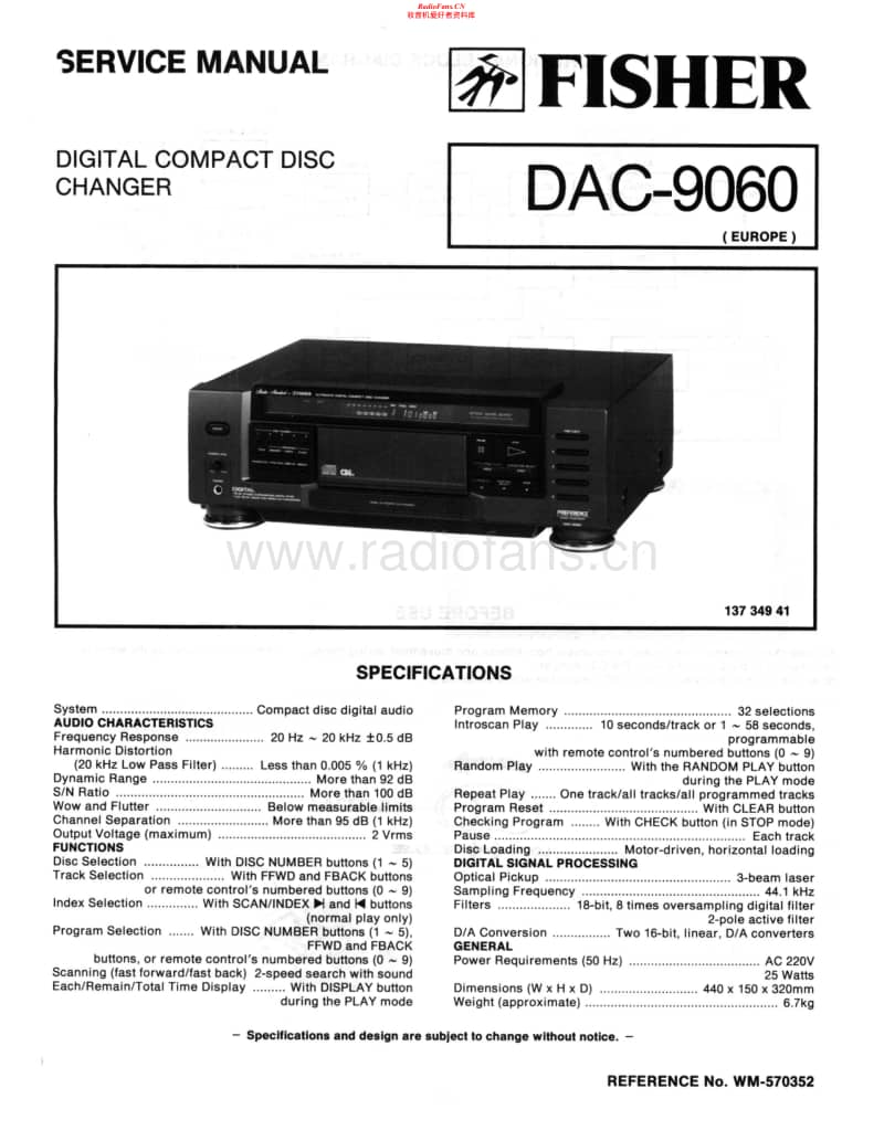 Fisher-DAC-9060-Schematic电路原理图.pdf_第1页